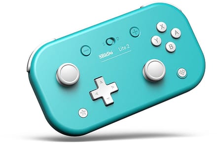8Bitdo Lite 2 Turkoois Bluetooth/USB Gamepad Analoog/digitaal Android, Nintendo Switch, Nintendo Switch Lite