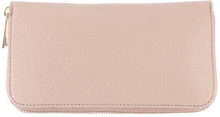 Giuliano lederen portemonee - Dames - Made in Italy - Taupe