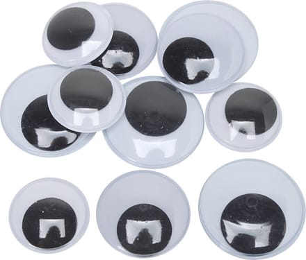 Wiebelogen, afm 30+35+40 mm, Maxi, 150 paar, 300 stuk/ 1 doos