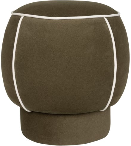 Housecraft Living Marina Poef Rond 45 cm Groen