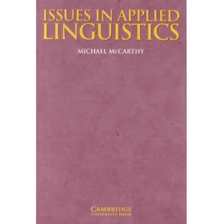 Issues In Applied Linguistics - Michael McCarthy