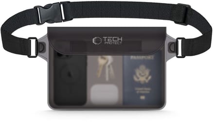 Tech-Protect UWP10 Waterproof Pouch - Black