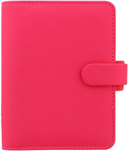 Pocket Organizer Fluorescerend Roze A6 - Inclusief Agenda en Schrijfblok