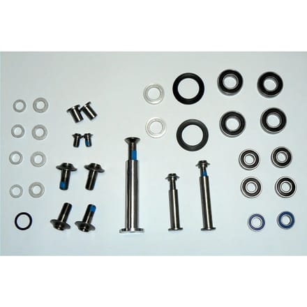 Onderhoudsset voor volledig geveerde carbon frames - lagers, schroeven Kellys
