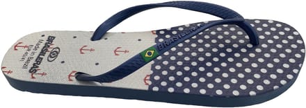 Brasileras Slippers dames- marineblauw- 40/41