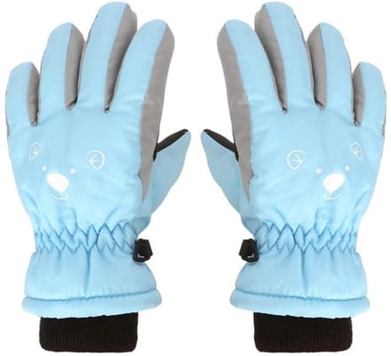 Allecto - Kinder Ski Handschoenen - Waterdicht en Winddicht - Rood of