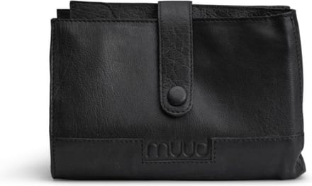 MUUD Billie Etui Black - Handgemaakt leren handwerketui C19x13cm - O27.5x38cm