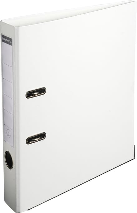 Exacompta 20x Ordner met hefboom in PP /karton - rug van 50mm - A4 - Wit - 915402B