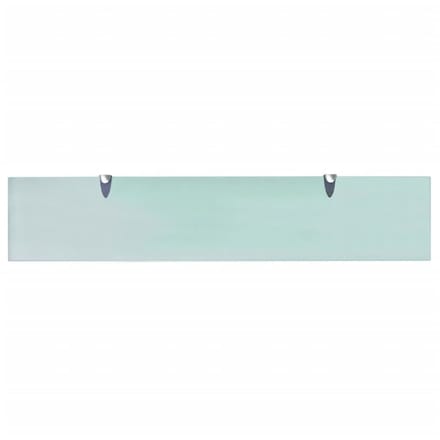 vidaXL - Zwevend - schap - 100x20 - cm - 8 - mm - glas