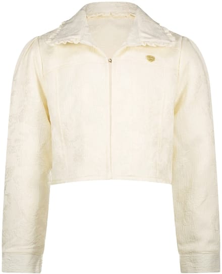 Le Chic - AQUI damast indoorjacket - Pearl - Maat 110