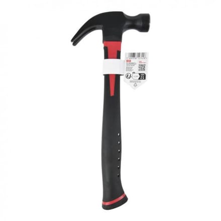 Kreator Klauwhamer KRTH90503 - Hamer 450 g - fiber en antislip handvat - Gereedschap, handgereedschap