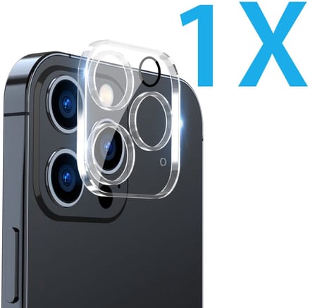 Camera lens Protector 1x Geschikt voor: Apple iPhone 16 Pro - screen protector - glas - bescherm je camera - beschermglas - Transparant