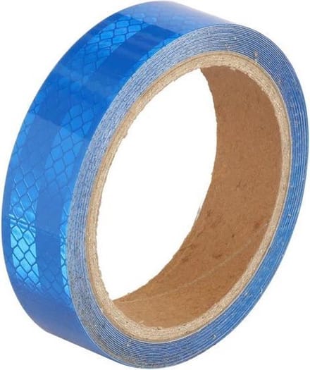 Reflecterende tape - BLAUW - 3 meter - 25mm