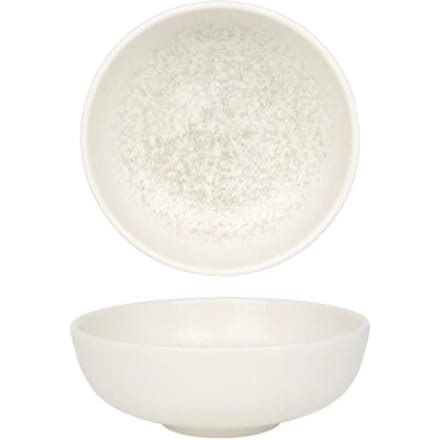 Bonna Kommetje - Lunar White - Porselein - 14 cm (400cc) - set van 6