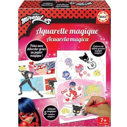 EDUCA - Wonderbaarlijke lieveheersbeestje magische aquarel