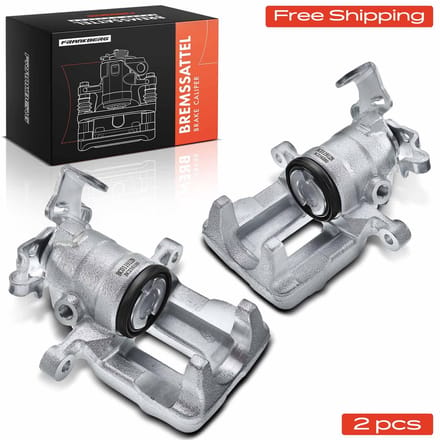 Frankberg 2x Remklauw Achteras voor Citroën C8 Fiat