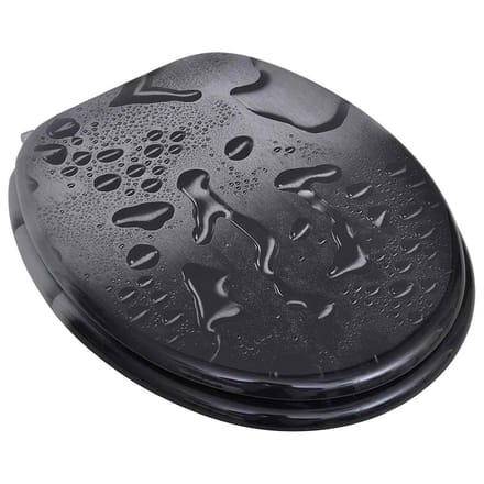 vidaXL - Toiletbrillen - met - deksels - 2 - st - water - MDF