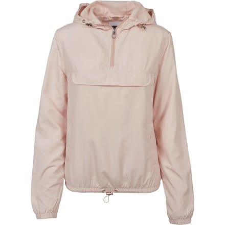 Urban Classics - Basic Pullover Jas - S - Roze