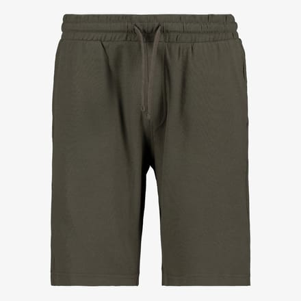 Unsigned heren sweatshort donkergroen - Maat S