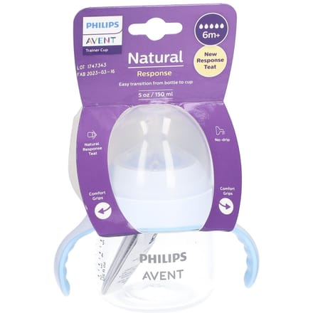 Philips Avent Natural Response Drinkbeker - 6+ maanden - 150ml - Snelheid 5-speen - 1 stuk- SCF263/61