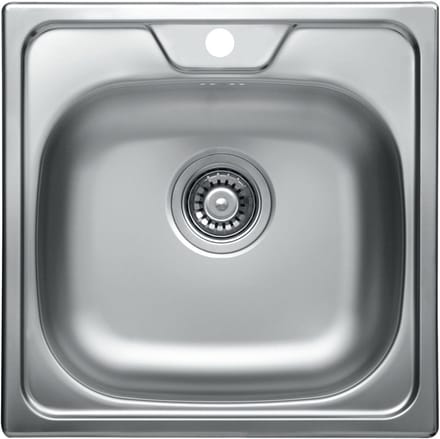 Alveus Allux - Spoelbak 48x48 cm, rvs 1074634