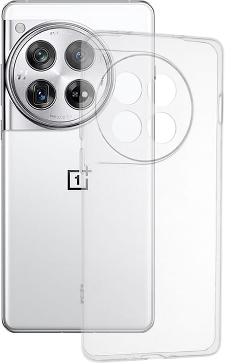Hoesje geschikt voor OnePlus 12 - Techsuit Clear Silicone Back Cover - Transparant
