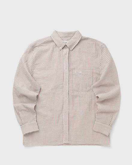 Seersucker Striped Shirt