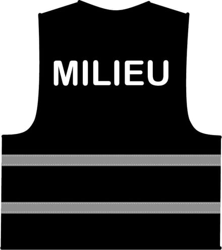 Milieu hesje zwart