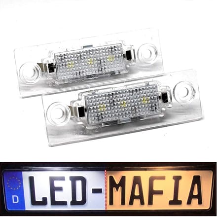 Led kentekenverlichting - Module set - Auto verlichting - Zonder foutmelding - 12 Volt - Wit licht