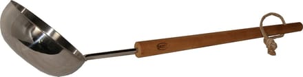 Saunia - Sauna lepel - Giant - roestvrij staal/berken - 65 cm