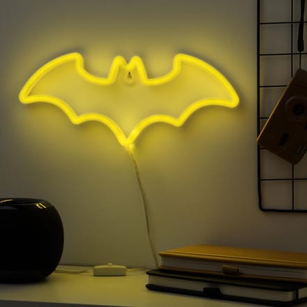 Paladone - Batman Wall Mountable LED Neon Light - Lamp