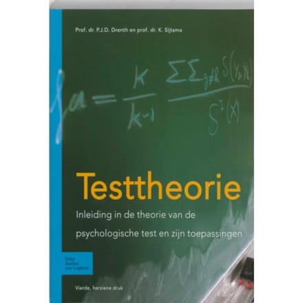 Testtheorie - P.J.D. Drenth
