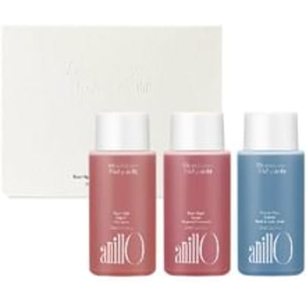 anillO - Rosy Night & Shower Time Travel Shower Kit 3 pcs