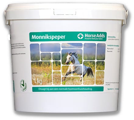 Monnikspeper 1 kg - Horse Adds Paardensupplementen