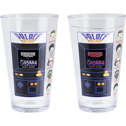 Kinderglas Paladone Stranger Thing Palace Arcade Machine