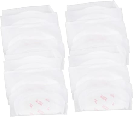 Zoogpads - Borstcompressen Zoogcompressen - Borstvoeding Ondersteunen - Super Absorberend - 13 x 12 cm - Wit