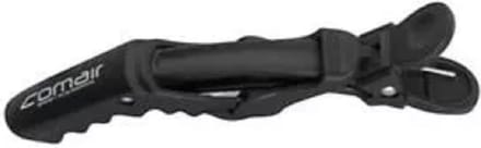Comair Haarklemmen Jaws - 4 stuks Zwart