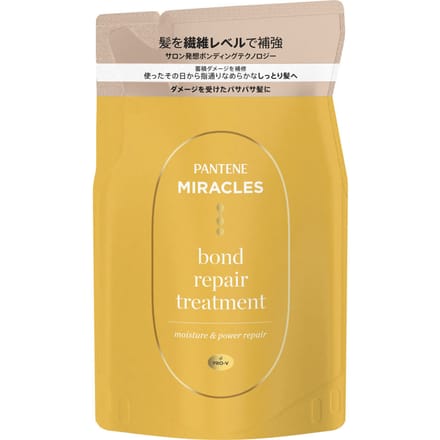 PANTENE Japan - Miracles Miracles Bond Repair Moisture & Power Repair Treatment 350g Refill