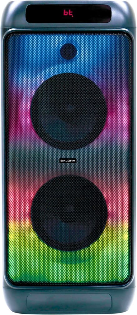 Salora PARTYBOX400 - Party Speaker - Box - Speakers - Partybox - 400 watt - LED verlichting - Bluetooth