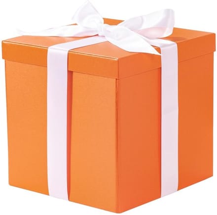 Store_8 - Middelgrote doos - Geschenkdoos met deksel - Oranje