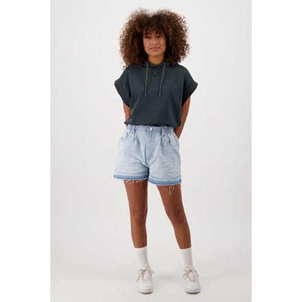 RAIZZED Rainbow Shorts Light Blue Stone Maat: W23 | Korte Broeken Outlet | Dames | Blauw