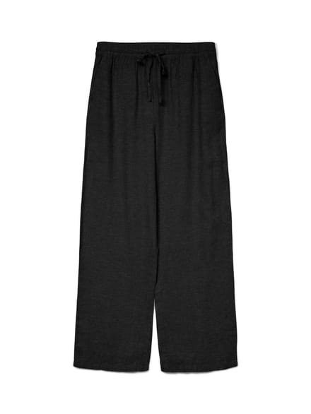 Vero Moda Broek met wijde pijpen VMLINN Mid waist Broek