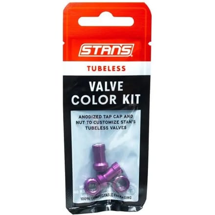 Kleurenset ventieladapter Stans