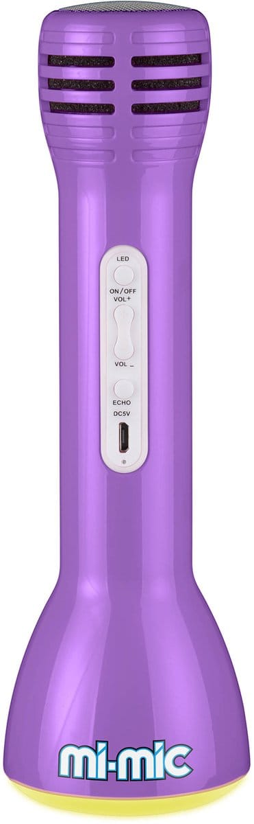 Mi-Mic Mini Bluetooth Karaoke Microfoon paars