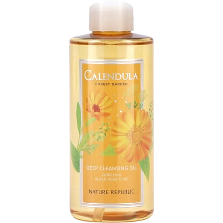 Nature Republic, Calendula Forest Garden, Deep Cleansing Oil, 6.76 fl oz (200 ml) beige