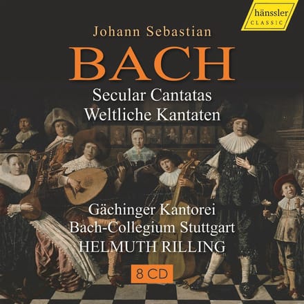 Gachinger Kantorei, Bach-Collegium Stuttgart - J.S. Bach: Secular Cantatas - Weltliche Kantaten (8 CD)