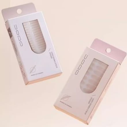 UODO - Invisible & Charming Double Eyelid Tape - 2 Types Crescent Style (Transparent) - 240pcs