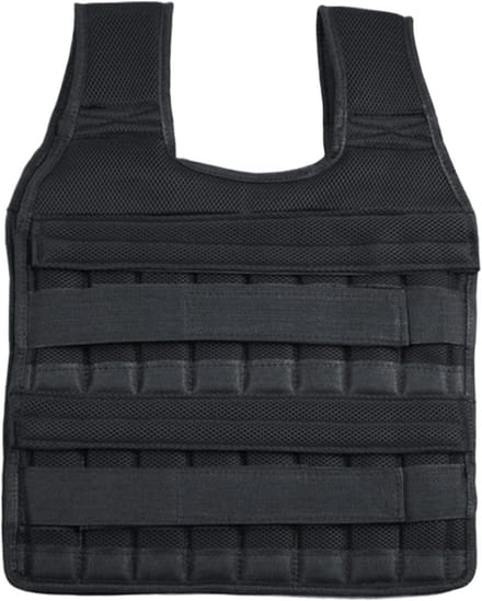 Verstelbaar Trainingsvest voor Krachttraining en Conditie tot 35 kg Wit