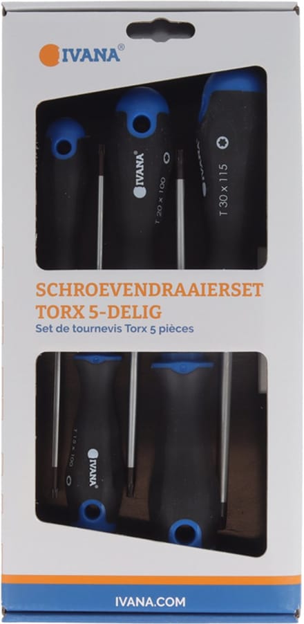 Ivana Schroevendraaierset - TX - 5-delig