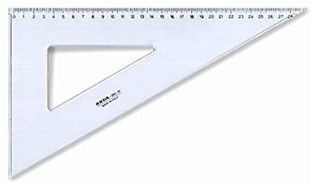 ARDA 18126 lineaal Bureauliniaal 250 mm Aluminium 1 stuk(s)